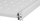 Raft rrjeti Netrack 19" 1U, 550 mm, me hekur me rërë, gri