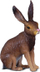Фигурина играчка Collecta European Hare 004-88012, европски зајак, пластика, повеќебојна