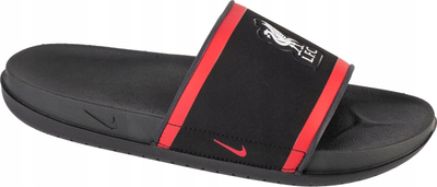 Shapka Nike Offcourt Slide Liverpool, shkumë e dyfishtë, taban gome, të zeza