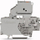 Terminal bllok WAGO TOPJOB S 2002-1611, 2.5mm², fused, gri