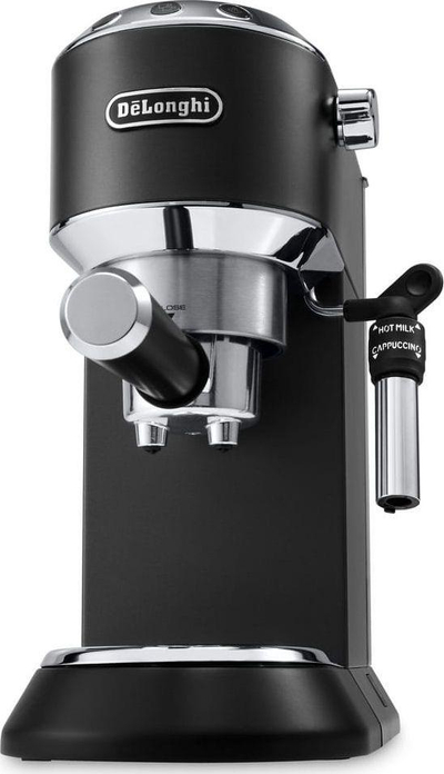 Aparat për ekspreso Dedica EC 685.BK, 1350W, e zezë / argjendtë