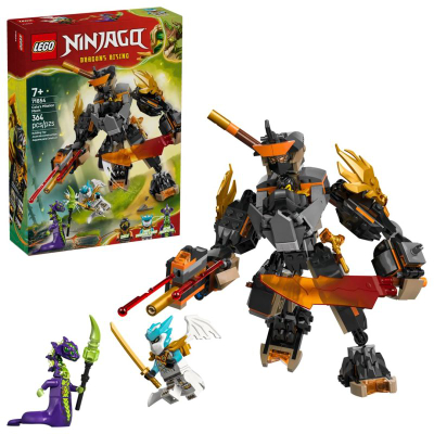 Lodër ndërtimi LEGO NINJAGO 71854 Cole’s Mission Mech, 364 pjesë, për kalamaj 7+