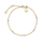 Byzylyk për femra Rosefield Essentials JBBSG-J814, i artë/kaltër