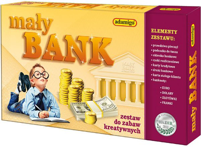 Loja me shoqni Adamigo Little Bank, edukative, për kalamaj 5+