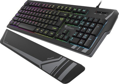 Tastierë gaming Genesis RHOD 350 RGB, layout rus, ndriçim me 7 zona, e zezë