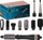 Furçë flokësh me ajër të nxehtë Cecotec Bamba CeramicCare 10in1 Styler, 3 temperatura, 2 shpejtësi, e zezë
