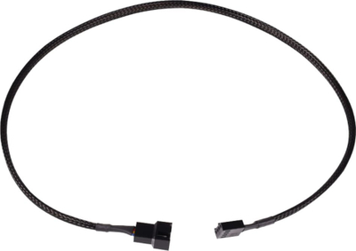 Кабел продолжувач за вентилатор Alphacool 18675, 4 пин PWM, 60 cm, црн