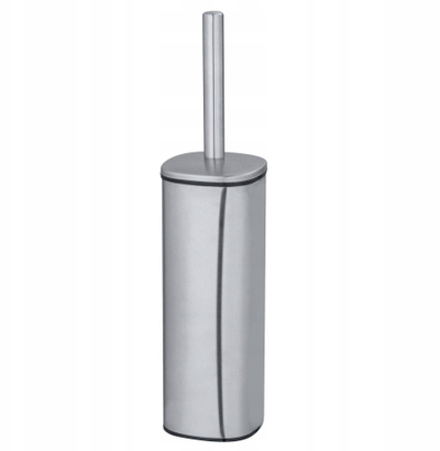Set furçe tualeti WENKO Alassio, çelik inox, ngjyrë argjendi mat