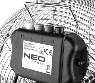 Ventilator dyshemeje Neo Fan 90-009, 50W, diametër 30cm, 3 shpejtësi