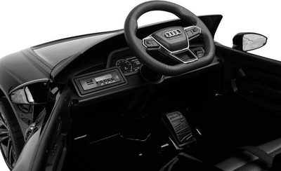Makina elektrike për fëmijë Audi RS E-Tron GT, 4x4, me telekomandë, e zezë