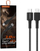 Kabllo karikimi Somostel SMS-BW06, USB-C në Lightning, 1m, 3.6A, e zezë