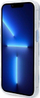 Mbulesë telefoni Guess GUHMP14MHTRMB për iPhone 14 Plus 6.7", MagSafe, blu transparente