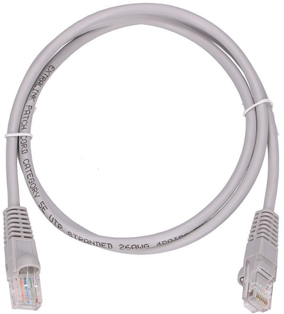 Kabllo patchcord ExtraLink (EX.7669), Cat.5E, UTP, 1 m, e hirtë