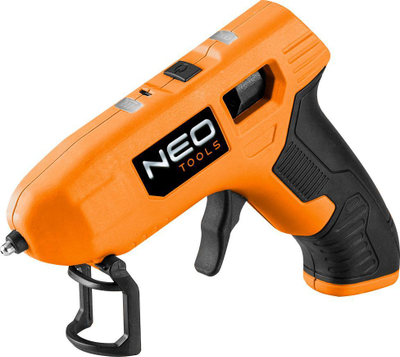 Pistole ngjitëse Neo 17-083, 3.7V, USB, portokalli