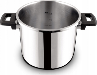 Tenxhere me presion Lamart LT1228, 7L, çelik inox, ngjyrë argjendi