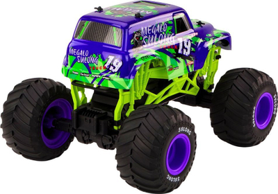 Makina terreni me telekomandë LEAN Toys Ghost, 2.4 GHz, shkalla 1:10, vjollcë jeshile