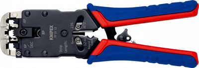 Pinca krimpimi Knipex 97 51 12, për RJ10 RJ11 RJ45, 190mm