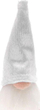 Varëse zbukuruese MFP Paper Santa Claus, 11 cm, e bardhë