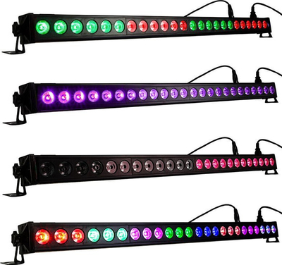 LED bar skenik Light4Me DECO BAR 24 RGBW V2 IR, 24 LED, DMX, i zi