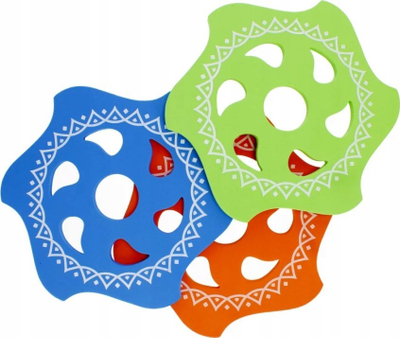 Frisbi shkumë Mega Creative 532372, 26cm, për kalamoj, shumëngjyrësh