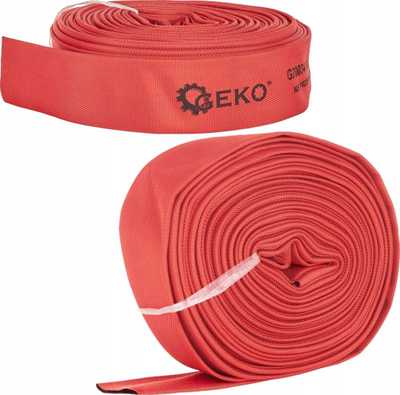 Zorrë zjarrfikëse Geko, 2", 30m, e kuqe