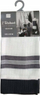 Peshqirë kuzhine Douceur D'intérieur Auberge, set 2 copë, 50 x 70 cm, pambuk honeycomb, antracit