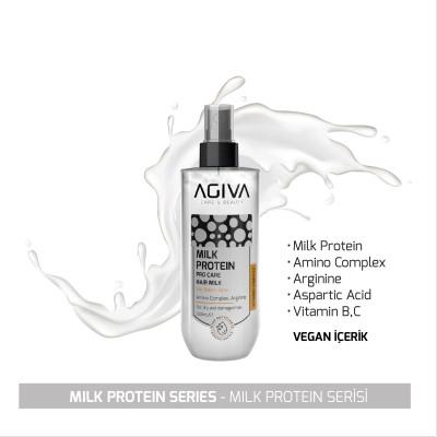 Qumësht për flokë Agiva Milk Protein, 200ml