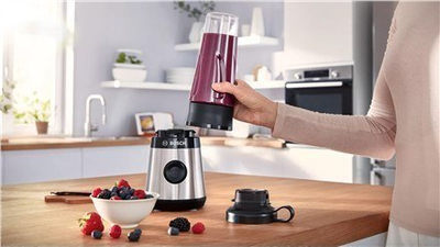 Blender Bosch VitaPower MMB2111M, 450W, gotë ToGo, gri