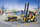 Set lodrash Playmobil 71528 Forklift Truck me ngarkesë, 40 copa, për kalamaj 4-10 vjeç, me shumë ngjyra