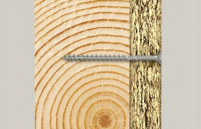 Vida druri Fischer Power-Fast II 670272, 4.5 x 50 mm, profil T, çelik i galvanizuar, 200 copë