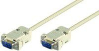Kabllo seriale MicroConnect SCSEHH2, DB9 mashkull me DB9 mashkull, 1.8 m, e bardhë