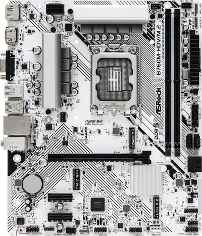 Pllakë amë ASRock B760M HDV M.2, DDR5, mATX