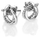 Vathë për femra Hot Diamonds Jasmine DE610, të argjendtë