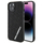 Futrollë Karl Lagerfeld 3D Rubber Multi Logo për iPhone 15 6.1", silikon TPU, e zezë