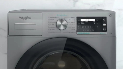 Lavatriçe Whirlpool W6 W945SB EE, 9 kg, me avull, gri