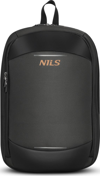 Çanta shpine Nils Extreme NC4504 për laptop, 19L, najlon 1680D, e zezë
