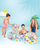 59460 FANCY STARS  POOL SET 122X25