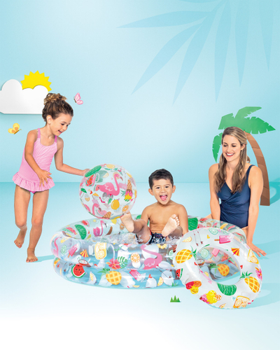59460 FANCY STARS  POOL SET 122X25