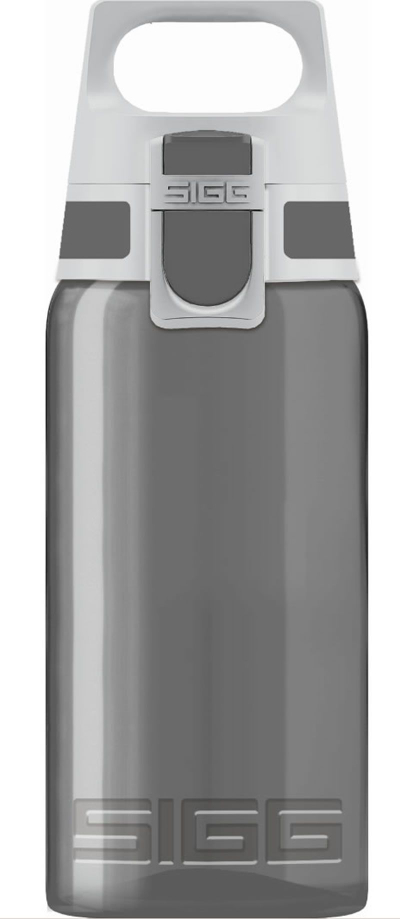 Шише за вода СИГГ, 500 ml, со цуцла, сиво