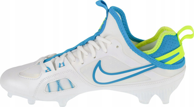 Këpucë futbolli Nike Huarache 9 Varsity Lax SE FG për burra, për fusha të forta, të bardha