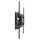 Mbajtëse muri për TV Maclean MC-482, 60-120", VESA 900x600, 120 kg, të zeza