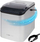 Prodhues akulli portabël Clatronic EWB 3785, 12 kg/24h, 105 W, argjendtë e zezë
