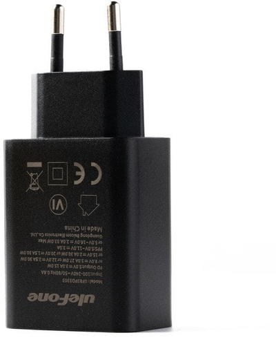 Karikues USB Ulefone 33W, ngarkim i shpejtë, i bardhë