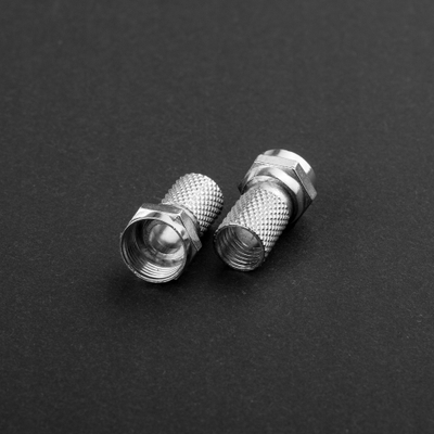 Konektor koaksial Libox F, 7.0mm, për kabllo RG6, argjendtë