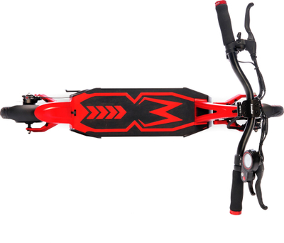Trotinet elektrik Kaabo Mantis 10 Pro, 2x1000W, bateri 60V 24.5Ah, i kuq