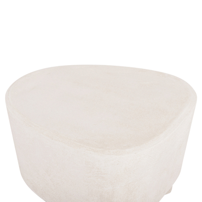 Tavolinë për kafe Santorini 54x61x40,5Hcm (HM18053), bardhë