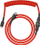 Kabllo USB Glorious GLO-CBL-COIL-RED, USB-A me USB-C, 1.36 m, e kuqe