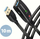 Kabllo USB Axagon ADR-310, USB-A në USB-A, 10 m, e zezë