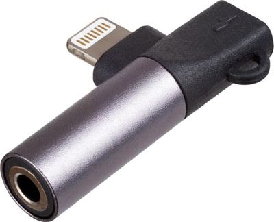 Përshtatës USB Akyga Lightning - mini Jack 3,5 mm (AK-AD-63), i zi 