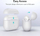 Kuti mbrojtëse ESR Bounce për AirPods 3, e bardhë